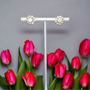 Vintage Bridal Stud Earrings